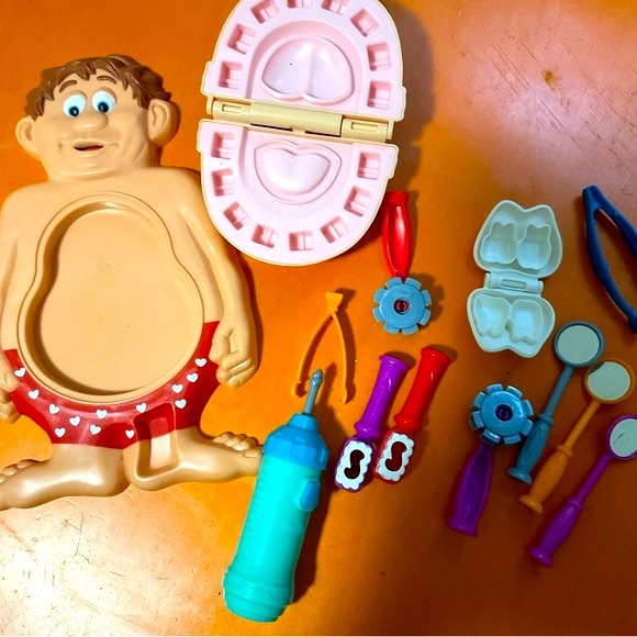 playdoh Toys 3 Set Play Doh Bundle Operation Game Dinosaur Dentist